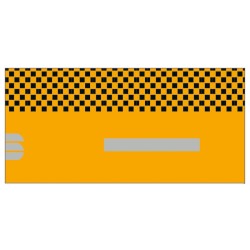 Bandeau Sportful Squadra Headband jaune - noir